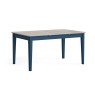 Marlow Oak Painted Navy Blue Extending Dining Table