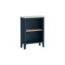 Marlow Oak Painted Navy Blue Small Bookcase