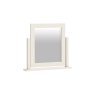 Modern Country Painted Oak Coconut White Dressing Table Vanity Mirror
