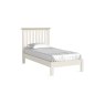 Modern Country Painted Oak Coconut White Bed Frame Modern Country Painted Oak Coconut White Bed Frame