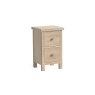 Modern Country Oak Narrow Bedside Table