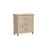Modern Country Oak 3 Drawer Chest of Drawers Modern Country Oak 3 Drawer Chest of Drawers