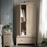 Modern Country Oak Gents Wardrobe Modern Country Oak Gents Wardrobe