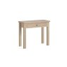 Modern Country Oak Single Drawer Dressing Table Desk