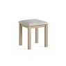 Modern Country Oak Dressing Table Stool