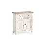 Modern Country Painted Oak Coconut White Small Sideboard Modern Country Painted Oak Coconut White Small Sideboard