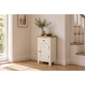 Modern Country Painted Oak Coconut White Telephone Cupboard Modern Country Painted Oak Coconut White Telephone Cupboard
