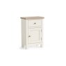 Modern Country Painted Oak Coconut White Telephone Cupboard Modern Country Painted Oak Coconut White Telephone Cupboard