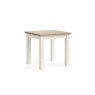 Modern Country Painted Oak Coconut White Flip-Top Dining Table Modern Country Painted Oak Coconut White Flip-Top Dining Table