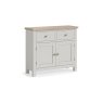 Modern Country Painted Oak Stone Grey Medium Sideboard Modern Country Painted Oak Stone Grey Medium Sideboard