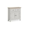 Modern Country Painted Oak Stone Grey Small Sideboard Modern Country Painted Oak Stone Grey Small Sideboard