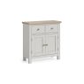 Modern Country Painted Oak Stone Grey Small Sideboard Modern Country Painted Oak Stone Grey Small Sideboard