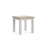 Modern Country Painted Oak Stone Grey Flip-Top Dining Table