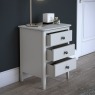 Stowe Painted Grey Bedside Table Stowe Painted Grey Bedside Table