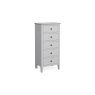 Stowe Painted Grey Tallboy Chest of Drawers