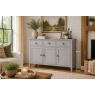 Stowe Painted Grey Large 3 Door Sideboard Stowe Painted Grey Large 3 Door Sideboard