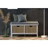 Stowe Painted Grey Storage Bench