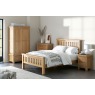 Normandy Chunky Country Oak Bed Frame