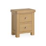 Normandy Chunky Country Oak Bedside Table Normandy Chunky Country Oak Bedside Table