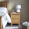 Normandy Chunky Country Oak Bedside Table Normandy Chunky Country Oak Bedside Table