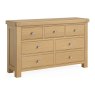Normandy Chunky Country Oak 3 Over 4 Chest of Drawers Normandy Chunky Country Oak 3 Over 4 Chest of Drawers