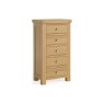 Normandy Chunky Country Oak Tallboy Chest of Drawers Normandy Chunky Country Oak Tallboy Chest of Drawers