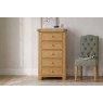 Normandy Chunky Country Oak Tallboy Chest of Drawers Normandy Chunky Country Oak Tallboy Chest of Drawers