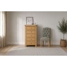 Normandy Chunky Country Oak Tallboy Chest of Drawers Normandy Chunky Country Oak Tallboy Chest of Drawers