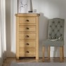 Normandy Chunky Country Oak Tallboy Chest of Drawers Normandy Chunky Country Oak Tallboy Chest of Drawers