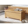 Normandy Chunky Country Oak Storage Blanket Box