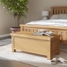 Normandy Chunky Country Oak Storage Blanket Box Normandy Chunky Country Oak Storage Blanket Box