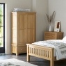 Normandy Chunky Country Oak Gents Wardrobe Normandy Chunky Country Oak Gents Wardrobe