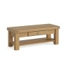 Normandy Chunky Country Oak Coffee Table Normandy Chunky Country Oak Coffee Table