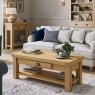Normandy Chunky Country Oak Coffee Table Normandy Chunky Country Oak Coffee Table
