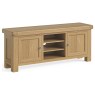 Normandy Chunky Country Oak 140cm TV Unit Normandy Chunky Country Oak 140cm TV Unit
