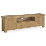 Normandy Chunky Country Oak 190cm TV Unit Normandy Chunky Country Oak 190cm TV Unit