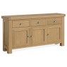 Normandy Chunky Country Oak Large Sideboard Normandy Chunky Country Oak Large Sideboard