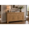 Normandy Chunky Country Oak Large Sideboard Normandy Chunky Country Oak Large Sideboard