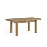 Normandy Chunky Country Oak Small Extending Dining Table
