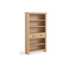 Normandy Chunky Country Oak Large Bookcase Normandy Chunky Country Oak Large Bookcase