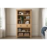 Normandy Chunky Country Oak Large Bookcase Normandy Chunky Country Oak Large Bookcase