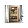 Normandy Chunky Country Oak Large Bookcase