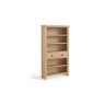 Normandy Chunky Country Oak Large Bookcase