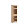 Normandy Chunky Country Oak Slim Bookcase Normandy Chunky Country Oak Slim Bookcase