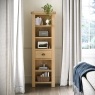 Normandy Chunky Country Oak Slim Bookcase Normandy Chunky Country Oak Slim Bookcase