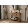 Normandy Chunky Country Oak Console Table
