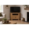 Normandy Chunky Country Oak Corner TV Unit Normandy Chunky Country Oak Corner TV Unit