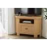 Normandy Chunky Country Oak Corner TV Unit