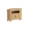 Normandy Chunky Country Oak Corner TV Unit