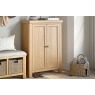 Normandy Chunky Country Oak Shoe Storage Cabinet